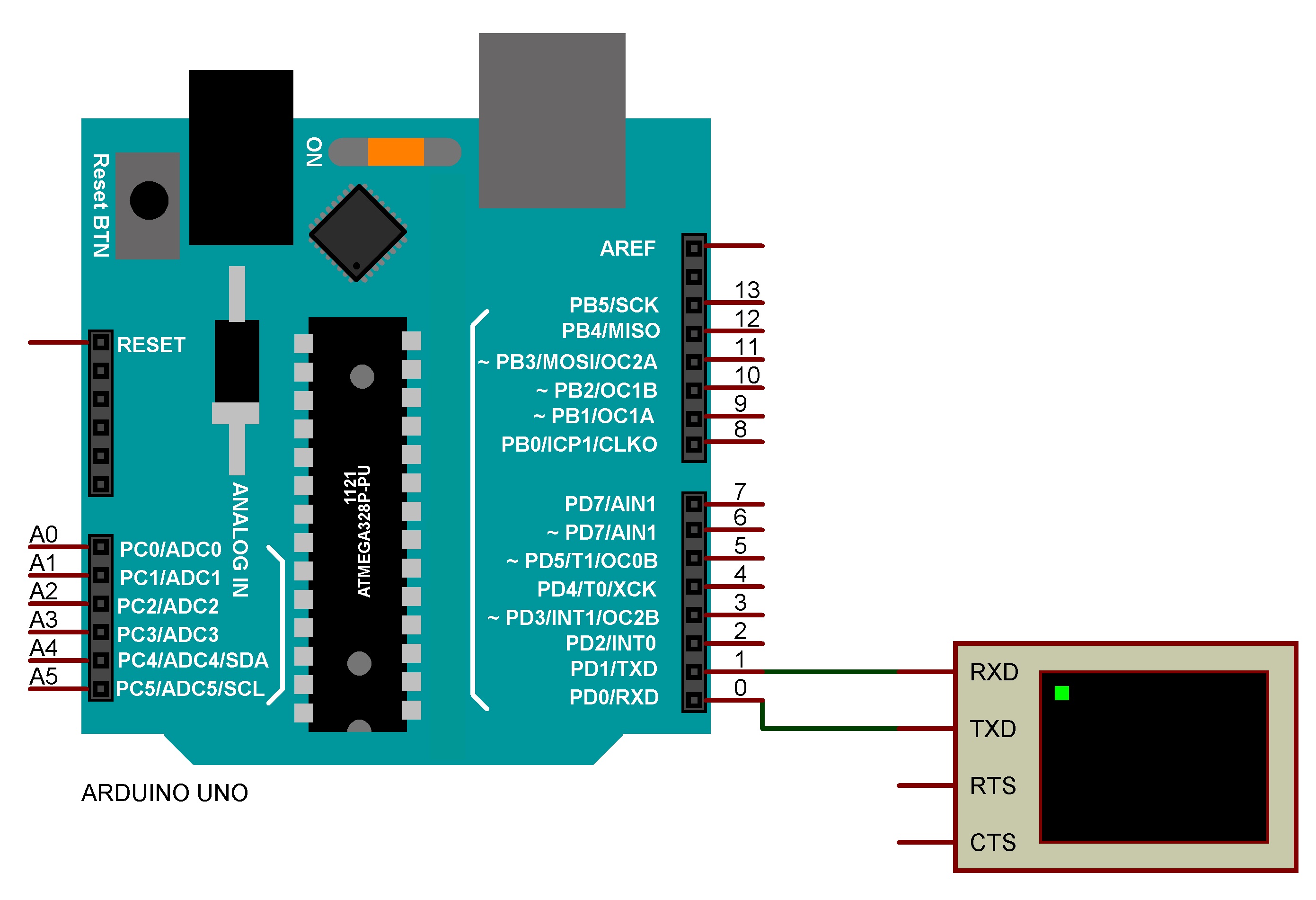 Arduino Uno ile Aritmetik Operatörlerin Kullanımı Uygulaması