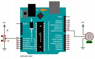 Arduino Uno ile DC Servo Motor Uygulaması-3
