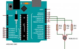 Arduino Uno ile RGB LED Uygulaması-2